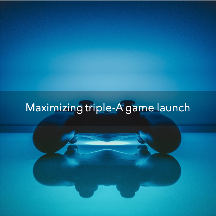We prepared the global strategy & performance marketing for a triple-A highly expected game behind dozens of $ millions of budget across key geographies